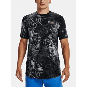 Under Armour T-Shirt UA SPORT PALM PRINT SS-BLK - Men