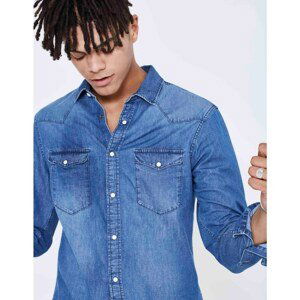 Celio Denim Shirt Fasun - Men