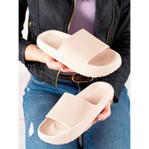 TRENDI BEIGE FLIP-FLOPS