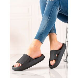 TRENDI BLACK FLIP-FLOPS