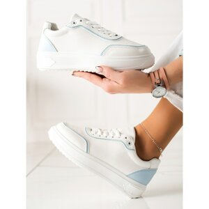 TRENDI SNEAKERS WITH BLUE INSERT
