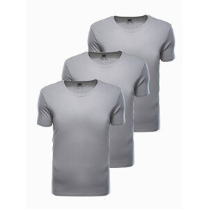 Ombre Clothing Men's plain t-shirt - grey 3