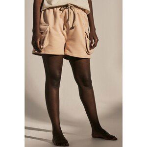 Brown shorts in recycled material Sakhalin MOTHER OF EARTH