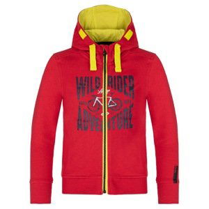 Children's hooded sweatshirt Loap DONTOK red | blue