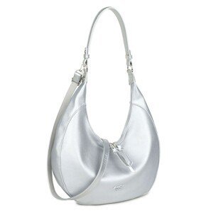 LUIGISANTO Silver bag made of ecological leather