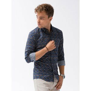 Ombre Clothing Men's shirt with long sleeves