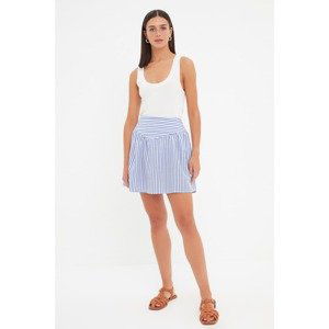 Trendyol Navy Striped Skirt