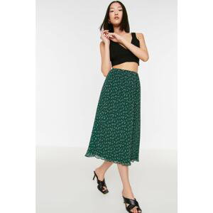 Trendyol Green Frilled Skirt