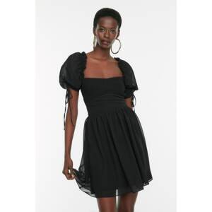 Trendyol Black Gipe Detailed Dress