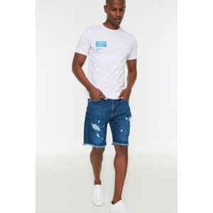Trendyol Indigo Men Regular Fit Denim Shorts & Bermuda