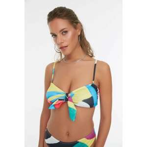 Trendyol Colorful Bow Detailed Bikini Top