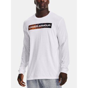 Under Armour T-Shirt UA WORDMARK PRINT FILL SS-WHT - Men