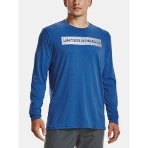 Under Armour T-Shirt UA WORDMARK PRINT FILL SS-BLU - Men