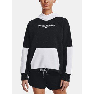 Under Armour Sweatshirt Rival + Fleece Hoodie-BLK - Women