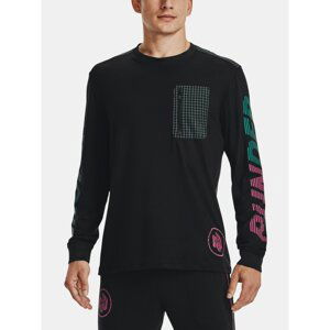 Under Armour T-Shirt UA Run Anywhere LS-BLK - Men