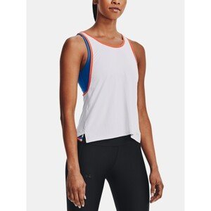 Under Armour Tank Top 2 in 1 Knockout Tank-WHT - Women