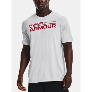 Under Armour T-shirt UA TECH 2.0 WORDMARK SS-GRY - Men's