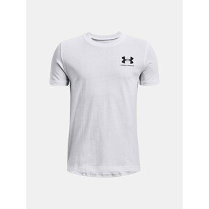 Under Armour T-Shirt UA SPORTSTYLE LEFT CHEST SS-WHT - Guys