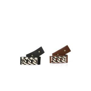 Trendyol Black-Tank 2-Pack Women's Belt