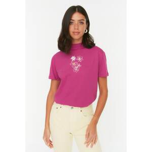 Trendyol T-Shirt - Purple - Regular fit