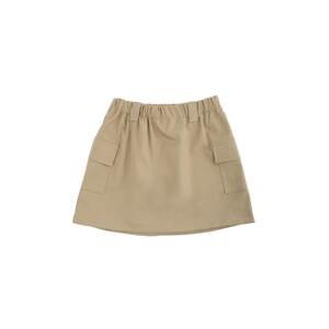 Trendyol Beige Pocket Detailed Girl Knitted Skirt