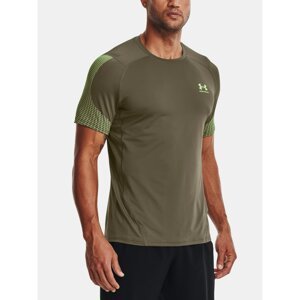 Under Armour T-Shirt UA HG Armour Fitted Nvlty SS-GRN - Men