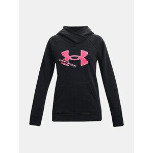 Under Armour Sweatshirt Rival Fleece Logo Hoodie-BLK - Girls