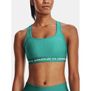 Under Armour Bra UA Crossback Mid Hthr-GRN - Women