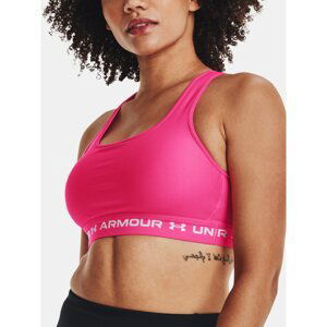 Under Armour Bra UA Crossback Mid Bra-PNK - Women's