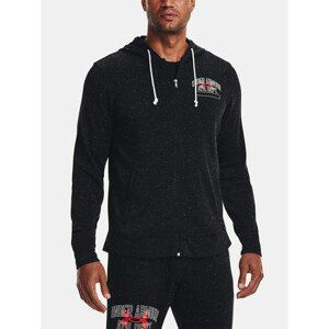 Under Armour Sweatshirt UA Rival Try Athlc Dep FZ HD-BLK - Mens