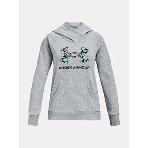 Under Armour Sweatshirt Rival Logo Hoodie-GRY - Girls