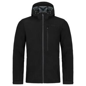 Men's softshell jacket Loap LADOT black | grey