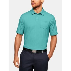 Under Armour Polo T-Shirt Charged Cotton Scramble Polo-GRN - Men