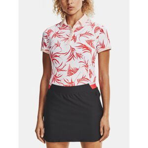 Under Armour T-Shirt Zinger SS Novelty Polo-WHT - Women