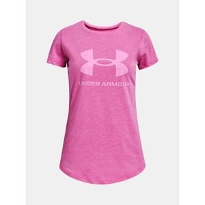 Under Armour T-Shirt Live Sportstyle Graphic SS-PNK - Girls