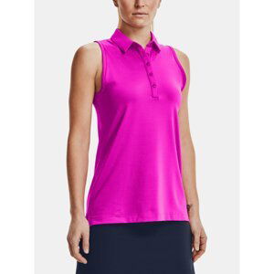 Under Armour Tank Top UA Zinger Slvls Novelty Polo-PNK - Women