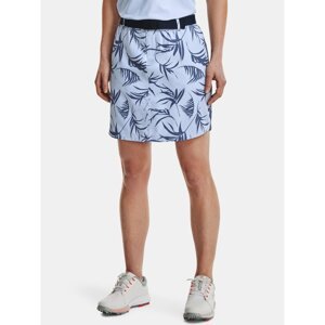 Under Armour Skirt UA Links Woven Printed Skort-BLU - Women