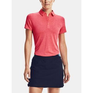 Under Armour T-Shirt Zinger Short Sleeve Polo-PNK - Women