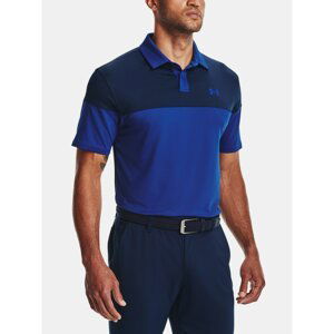 Under Armour T-Shirt T2G Blocked Polo-BLU - Men