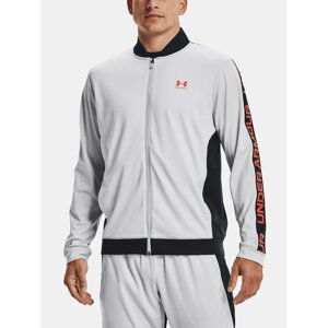 Under Armour Sweatshirt UA TRICOT FASHION JACKET-GRY - Mens