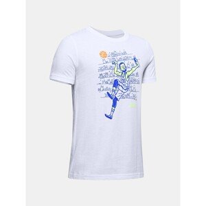 Under Armour T-Shirt SC30 SELFIE TEE-WHT - Guys