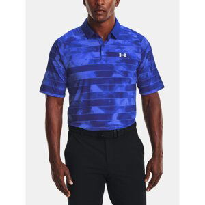 Under Armour T-Shirt UA Iso-Chill Fog Stripe Polo-BLU - Men