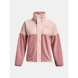 Under Armour Jacket UA Mission Boucle Swacket-PNK - Women