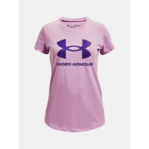 Under Armour T-Shirt Live Sportstyle Graphic SS-PPL - Girls
