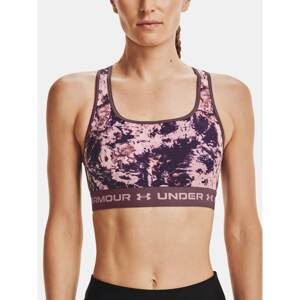 Under Armour Compression Bra Crossback Mid Print-PPL - Women