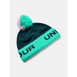 Under Armour Cap Boy's Gametime Pom Beanie-GRN - Boys