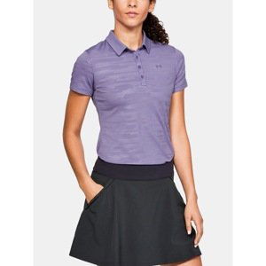 Under Armour T-Shirt Zinger Short Sleeve Novelty Polo-PPL - Women