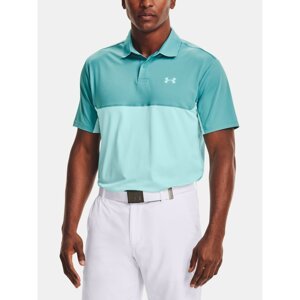 Under Armour T-Shirt Perf Polo 2.0 Colorblock-BLU - Men