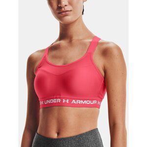 Under Armour Compression Bra Armour High Crossback Bra-PNK - Women