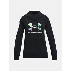 Under Armour Sweatshirt Rival Logo Hoodie-BLK - Girls